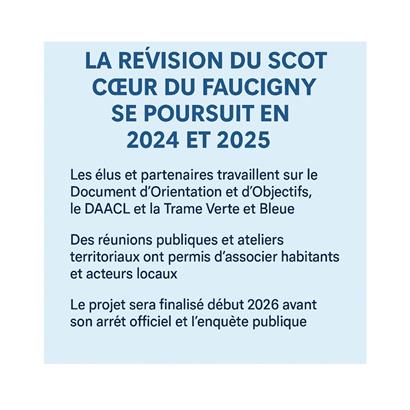 La révision du SCoT Cœur du Faucigny 