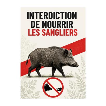 SANGLIERS À AYZE : STOP AU NOURRISSAGE !