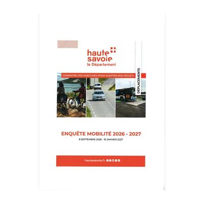 Enquête Mobilité : mieux connaître vos déplacements