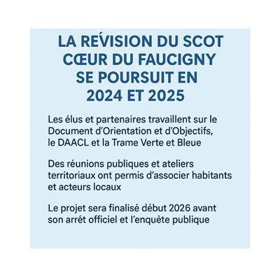 La révision du SCoT Cœur du Faucigny 