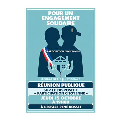 Réunion publique – Participation citoyenne