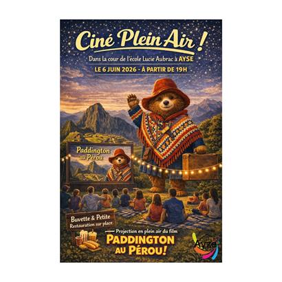 Cinéma en plein air : Paddington sous les étoiles !