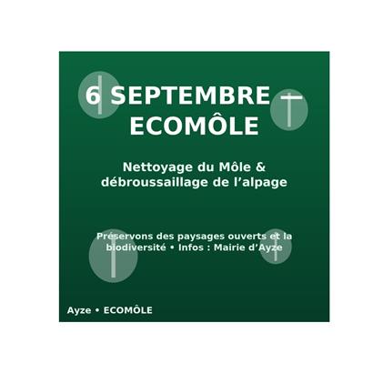 ECOMÔLE — Nettoyage & entretien de l’alpage