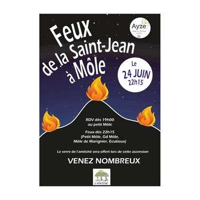 Feu de la Saint Jean par L'Amitché