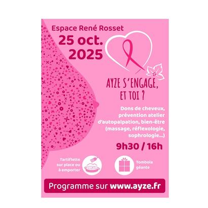 Ayze s’engage pour Octobre Rose