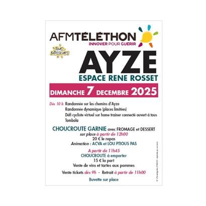 TÉLÉTHON 2025 – AYZE