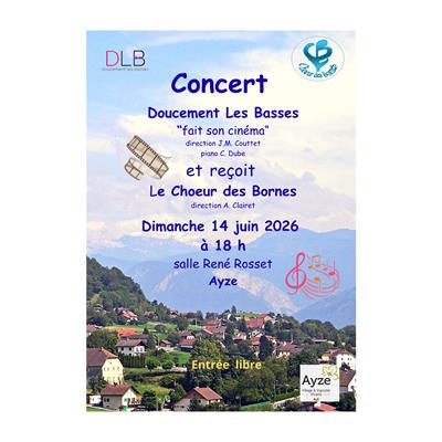 Concert exceptionnel : Doucement les Basses reçoit le Chœur des Bornes 
