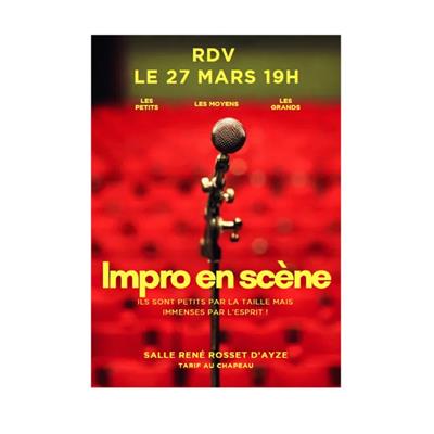 Impro en scène – Les petits, les moyens, les grands !